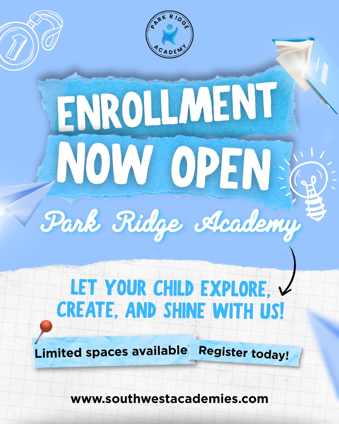 Park - 🌟 Open Enrollment Open for 2026 at Park Ridge Academy! 🌟 Give ...