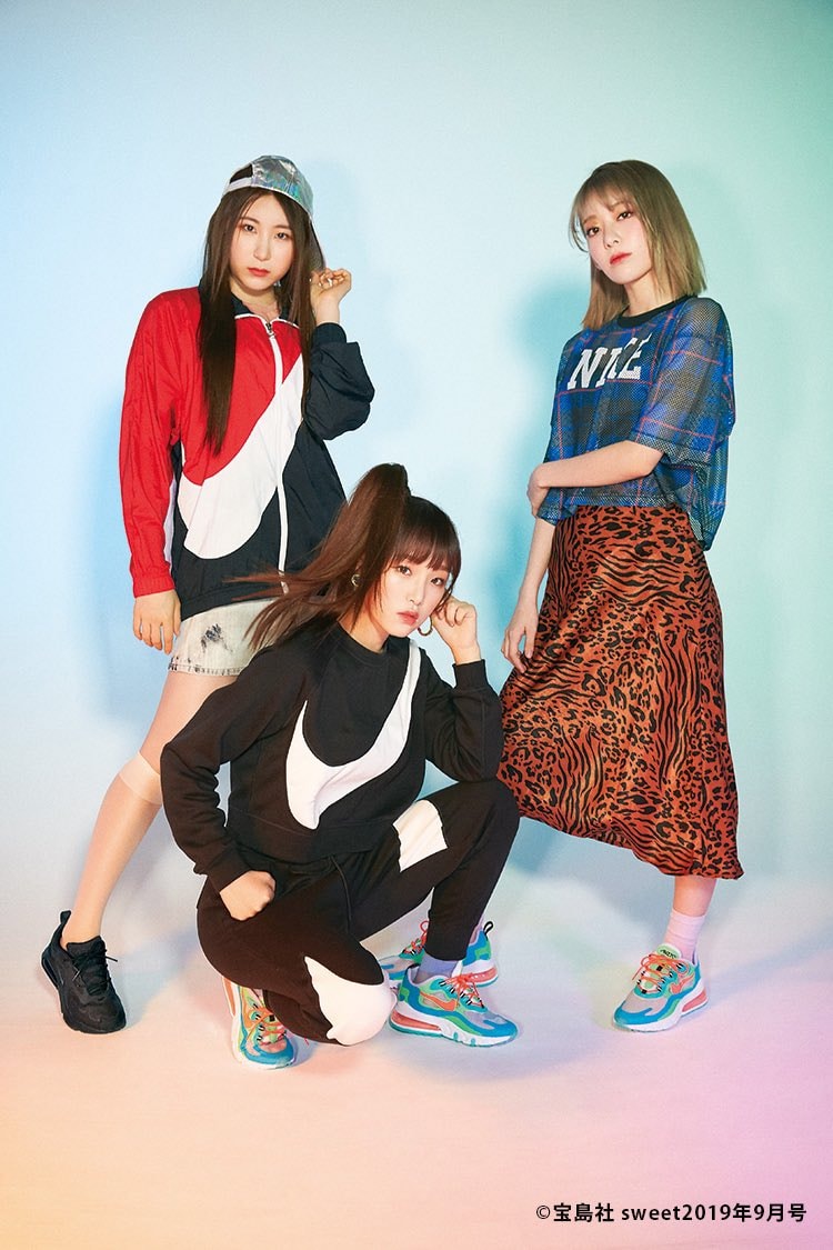 PHOTOS] SWEET x IZ*ONE Nike Collaboration! #HKT48 #AKB48 #프로듀스