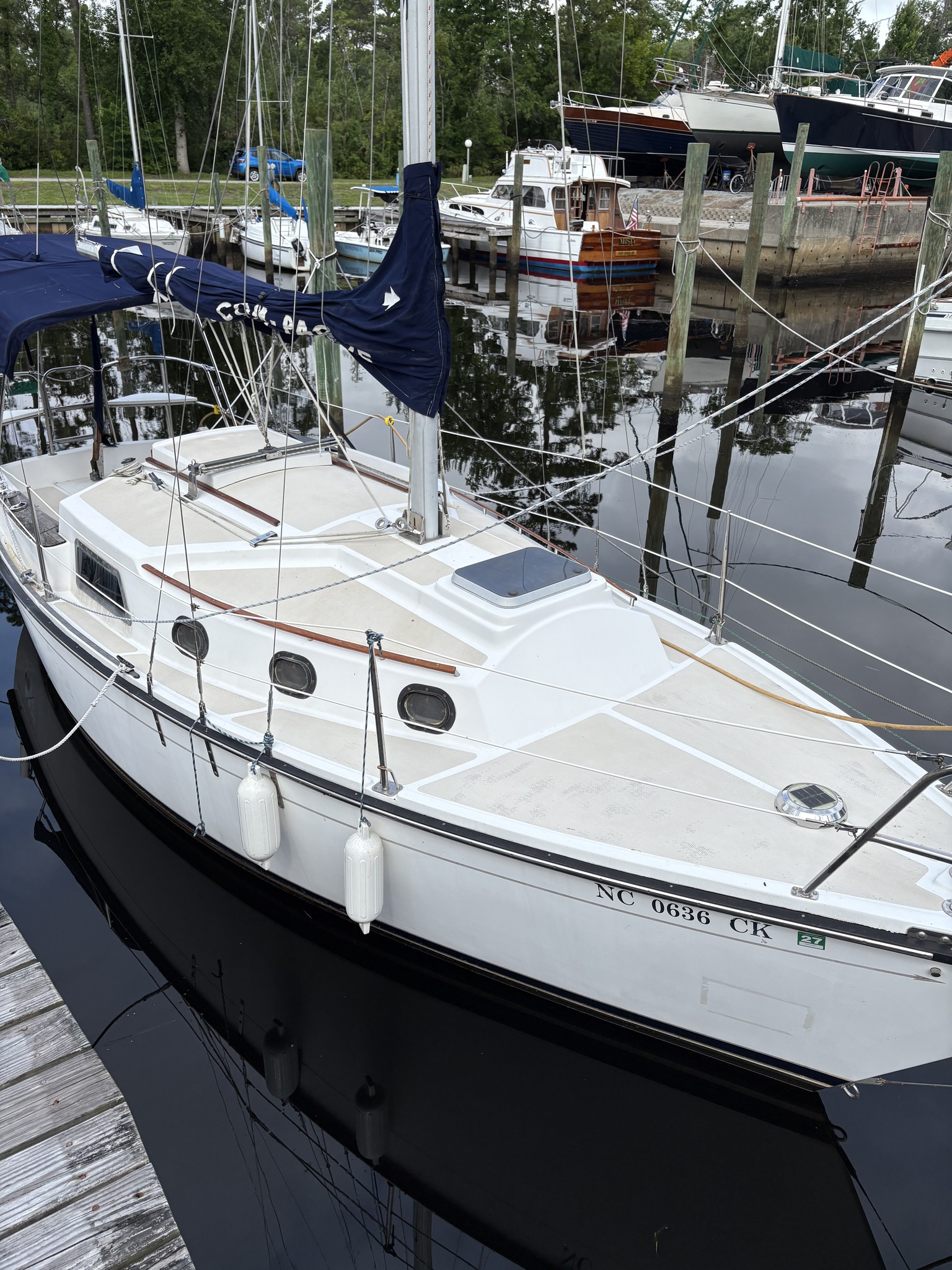 1995 Compac 25' sailboat - Boats - Sneads Ferry, North Carolina ...