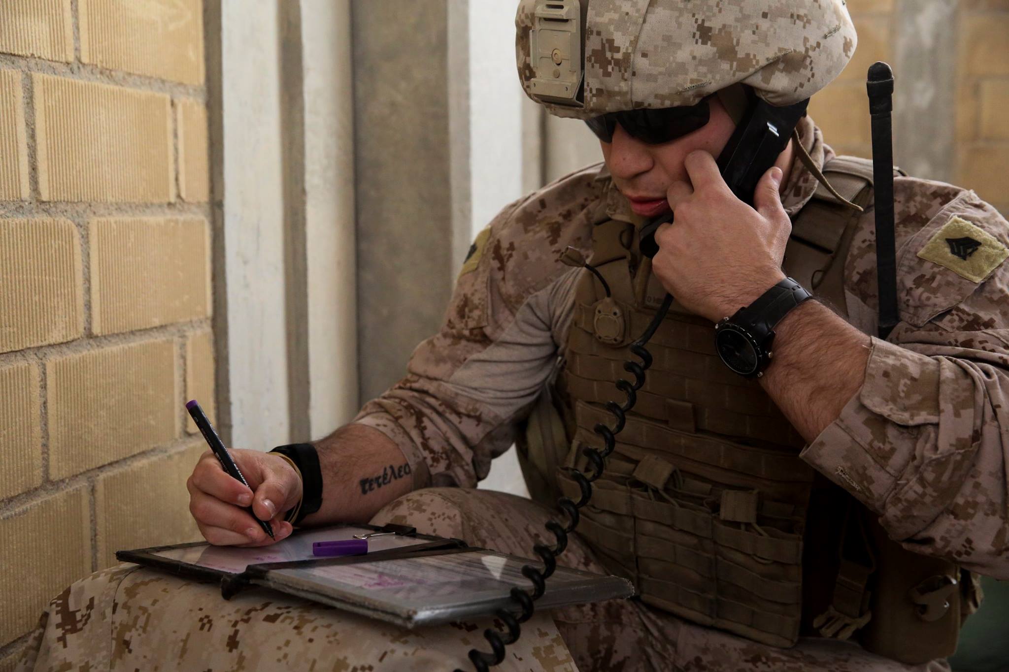 Call Signs, 9-Lines Special Purpose MAGTF - CR - CC Marines call in a 9 ...