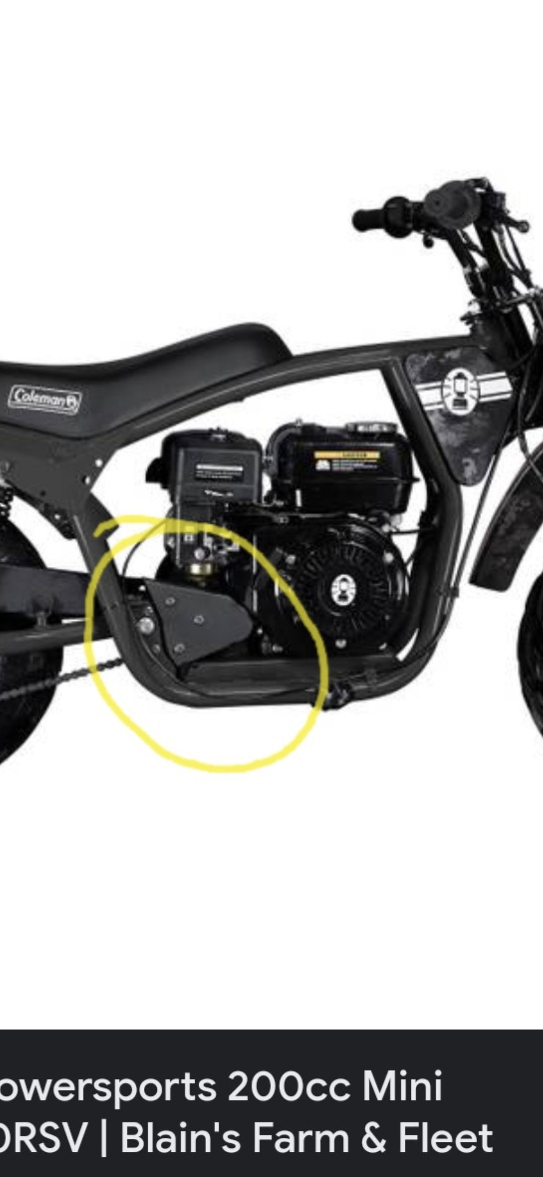 coleman mini bike cover Waterproof For Minibike Dirt Bike Windproof Anti-UV Outdoor Constructed from durable black plastic Clutch Cover for Coleman Mini
