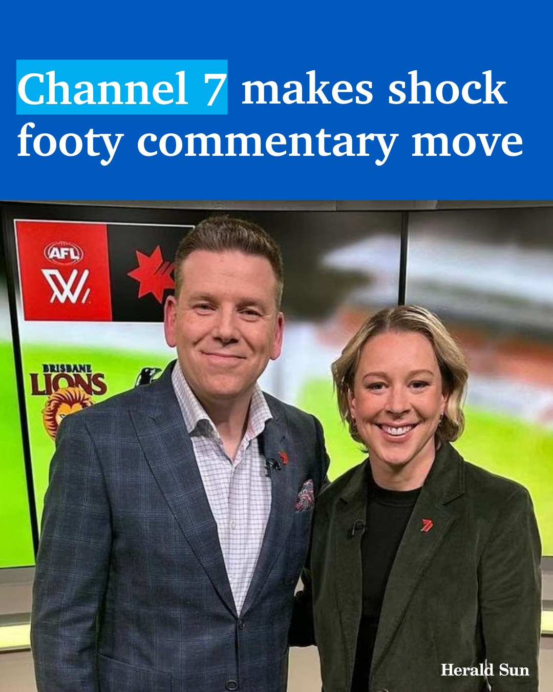 Herald Sun - Channel 7 has axed popular AFL commentator... | Facebook