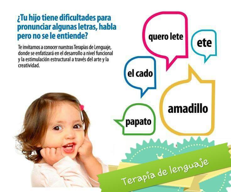 Terapia de lenguaje y apoyo escolar a domicilio