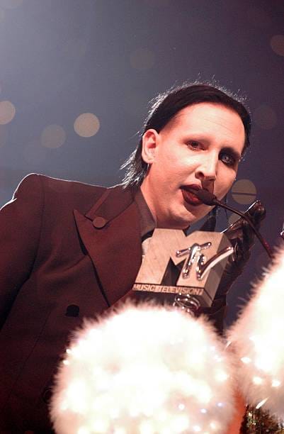 Marilyn Manson 🖤 MTV European Music Awards 2002 at Palau Sant