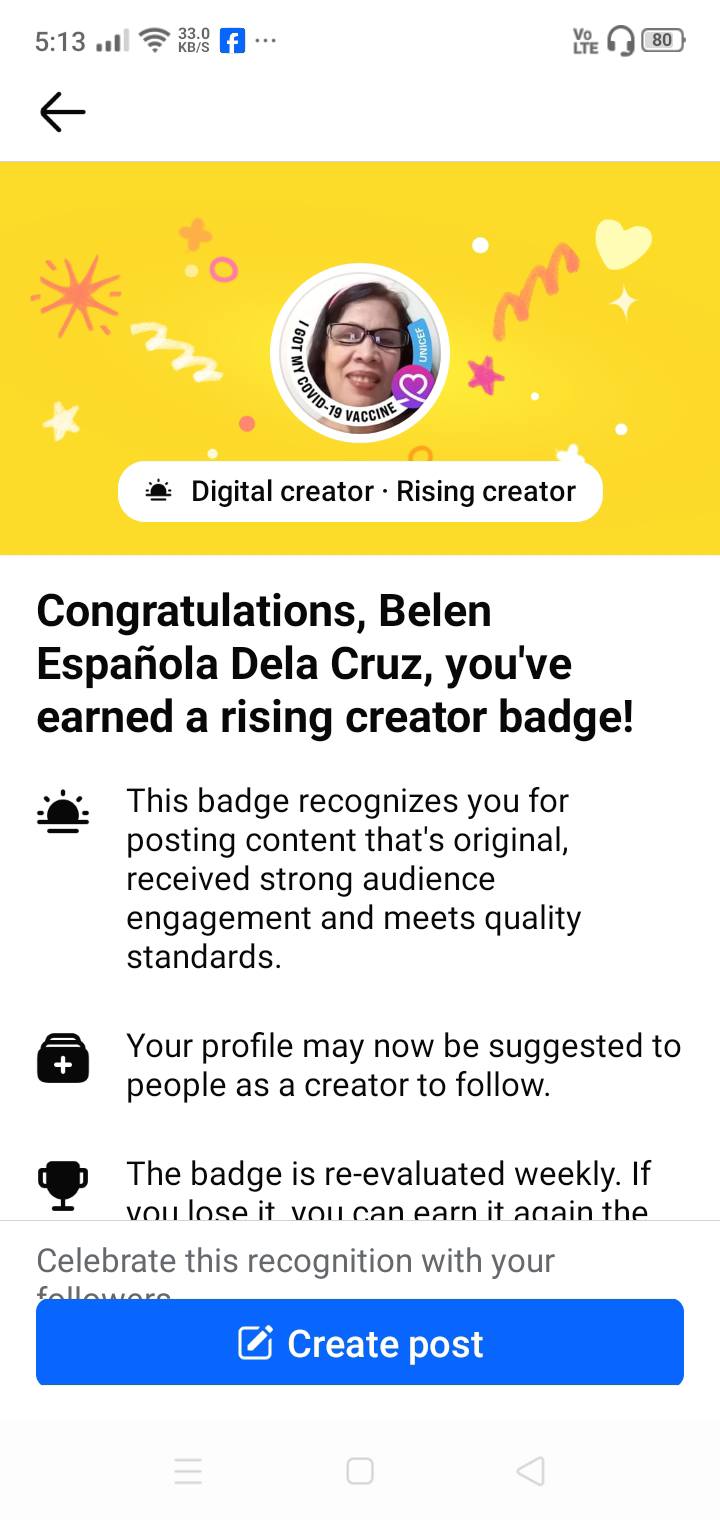 The Creators Hub Community | Thank you so much facebook / meta for this ...
