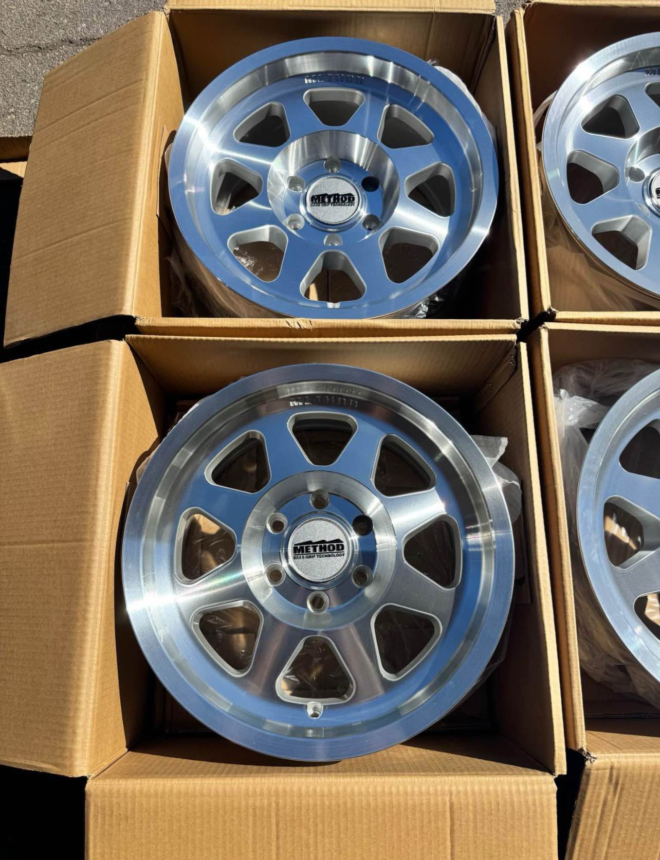 Brand New 17” Method “703” Bead-grip Off-Road Wheels for 6x135 Ford ...