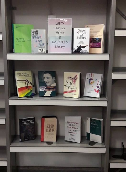 UCL - Our current book display marks LGBT+ History Month. Please visit ...
