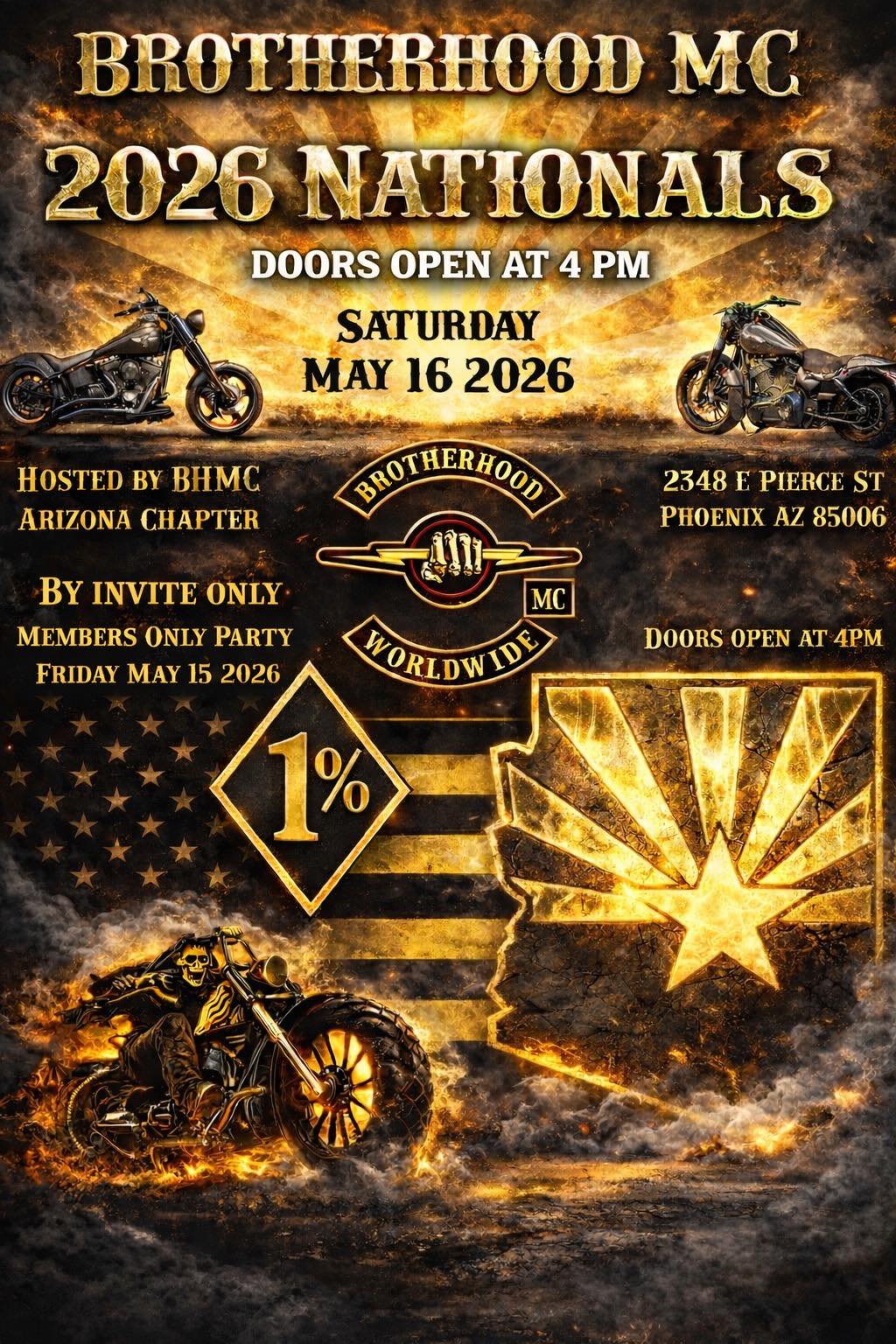 Brotherhood Motorcycle Club Arizona | Phoenix AZ