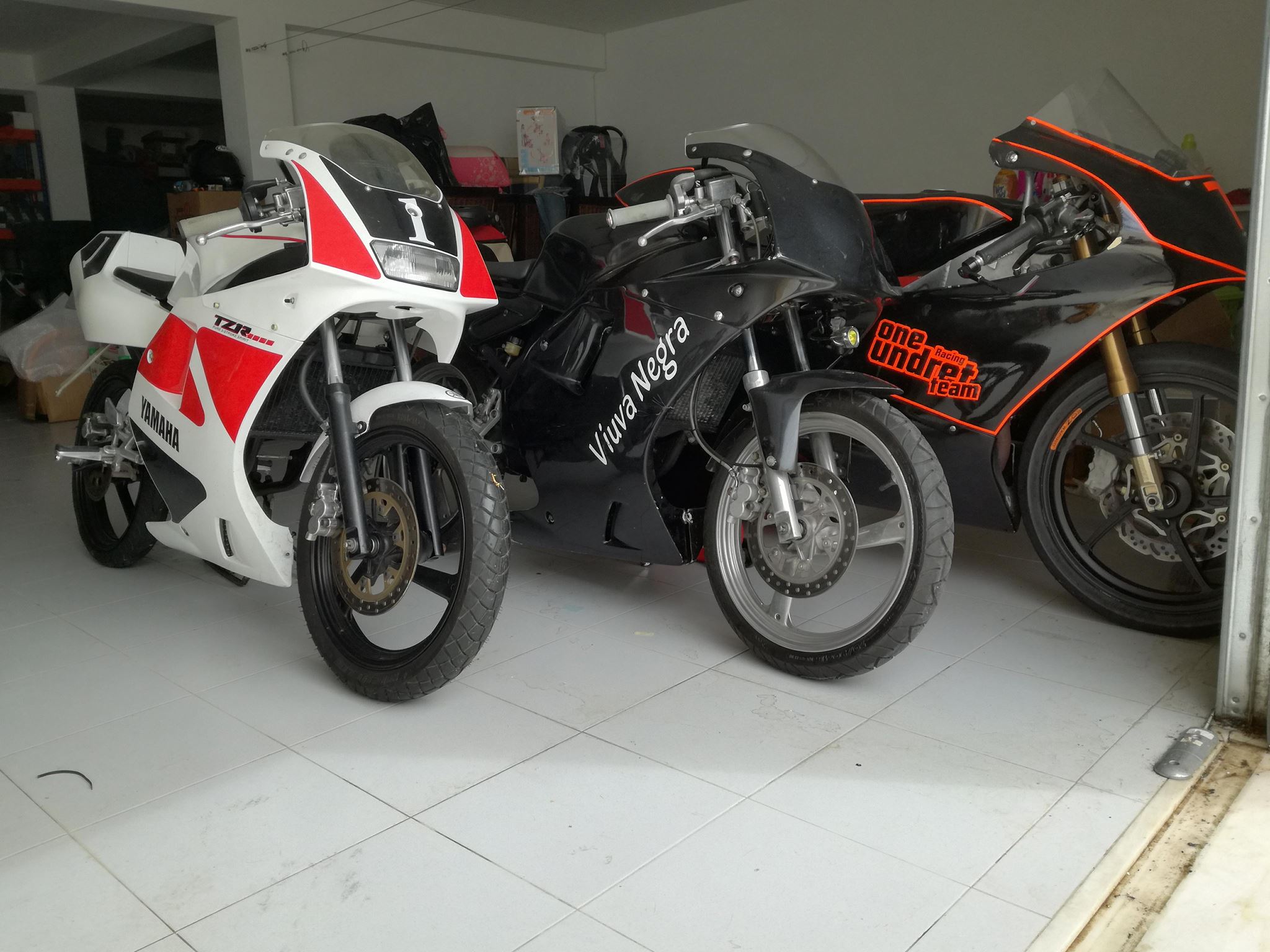 A beautiful Yamaha TZR 50 cc 