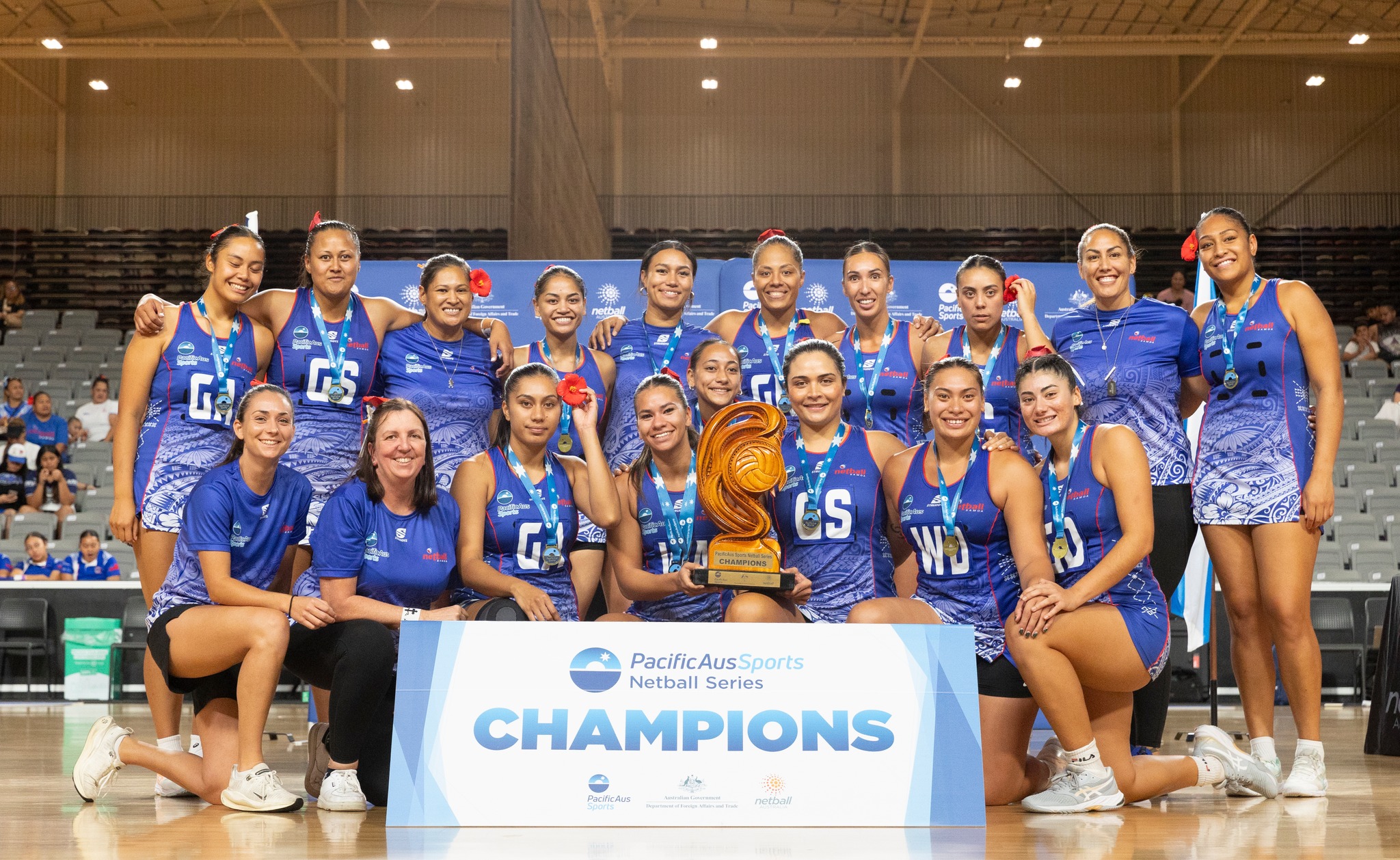 Netball Samoa - 🇼🇸 SAMOA 🇼🇸 Your 🏆 NETBALL CHAMPIONS 🏆of... | Facebook
