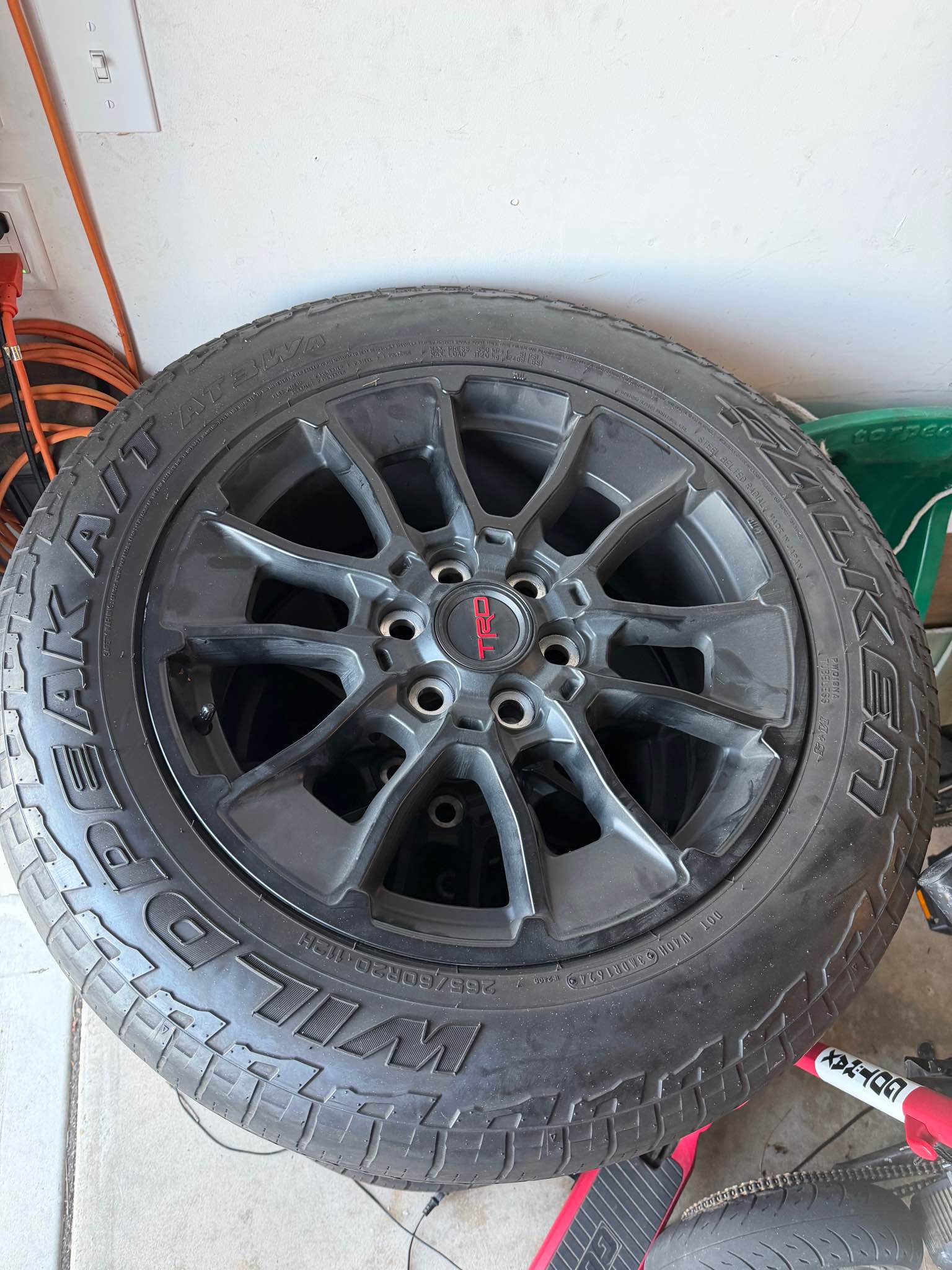 TRD Toyota rims & tires 265 60 R20 - Car Wheels, Tires & Parts - Delhi ...