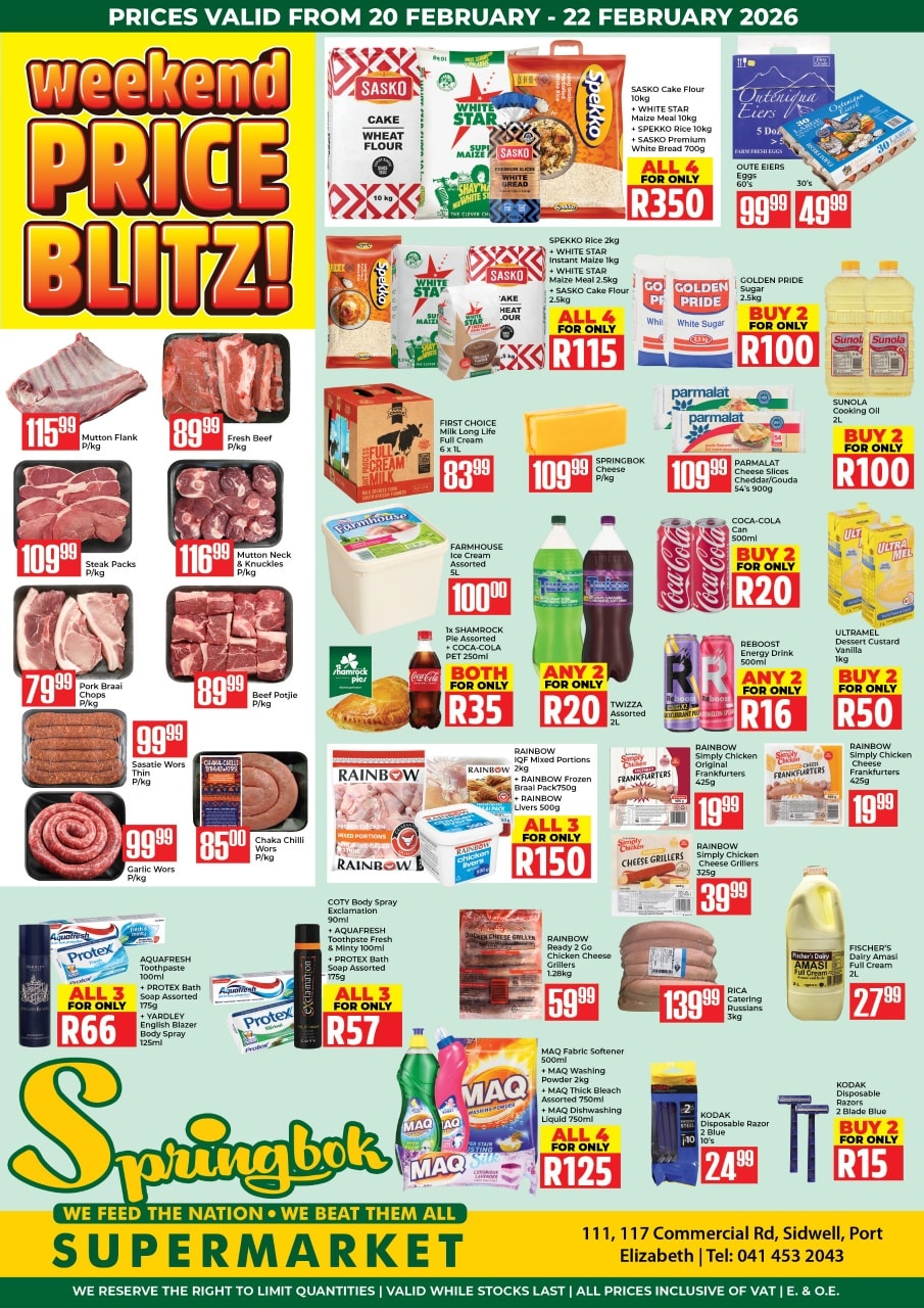 Springbok Wholesale updated their... - Springbok Wholesale