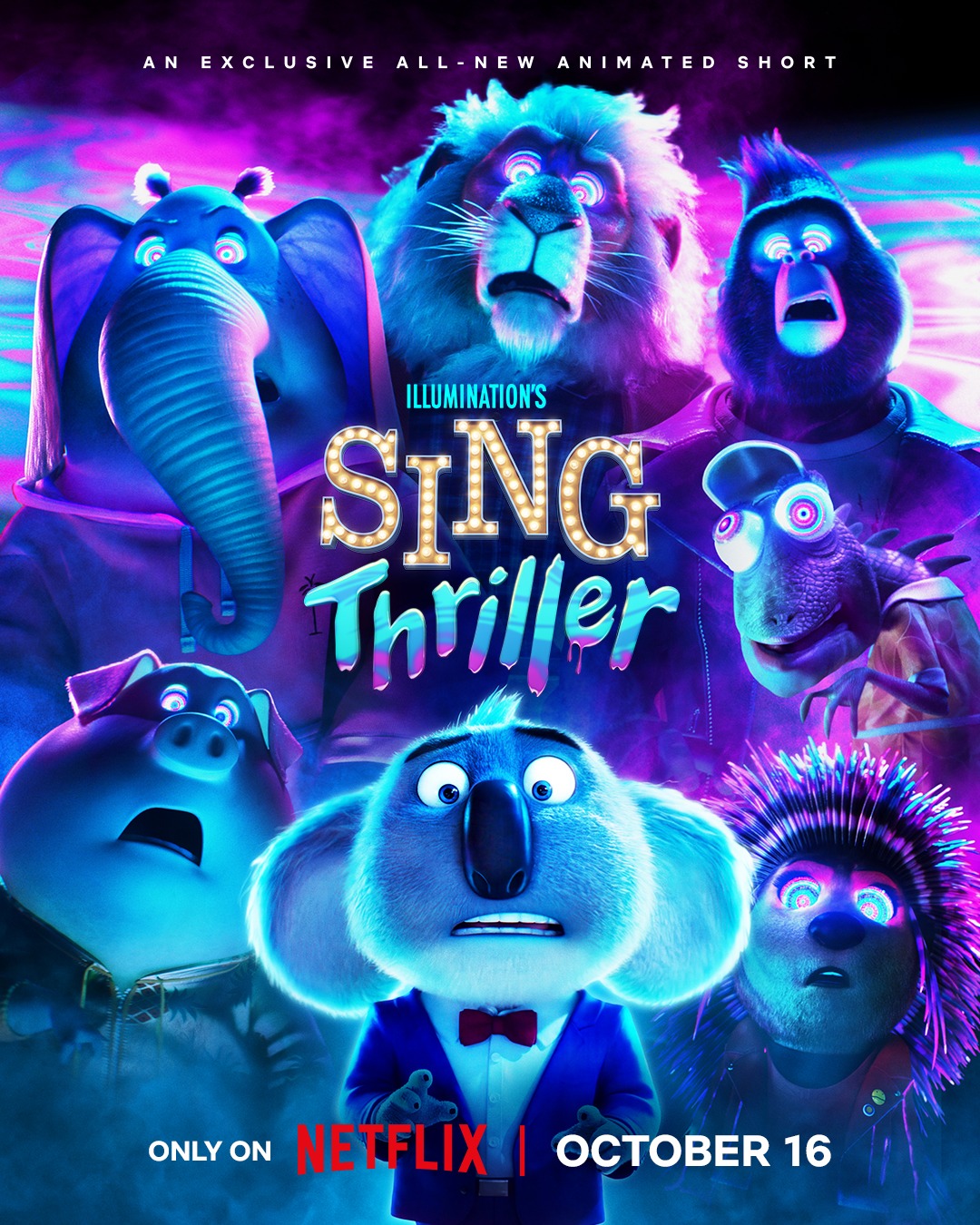 Join the cast of Illumination's SING in an exclusive, all-new