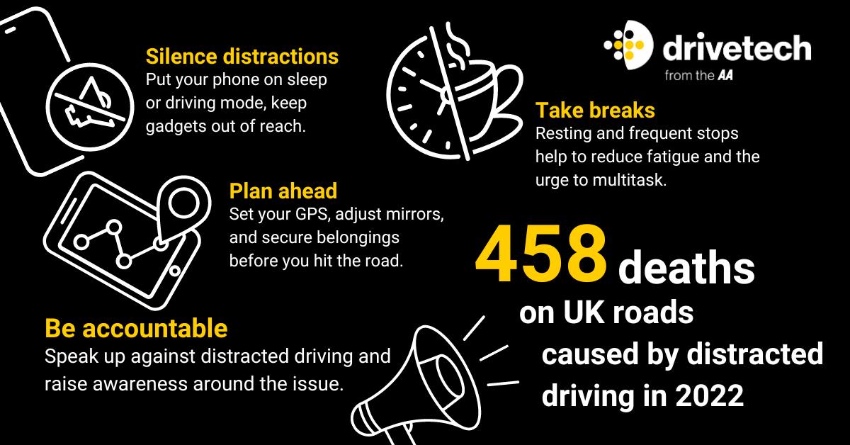 Drivetech - 🚨 April is #DistractedDrivingAwareness Month! 📢 Join us in ...