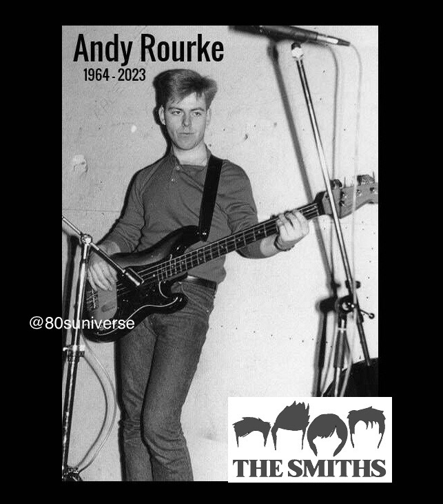 80’s Universe - On this day in 2023, Andy Rourke passed...