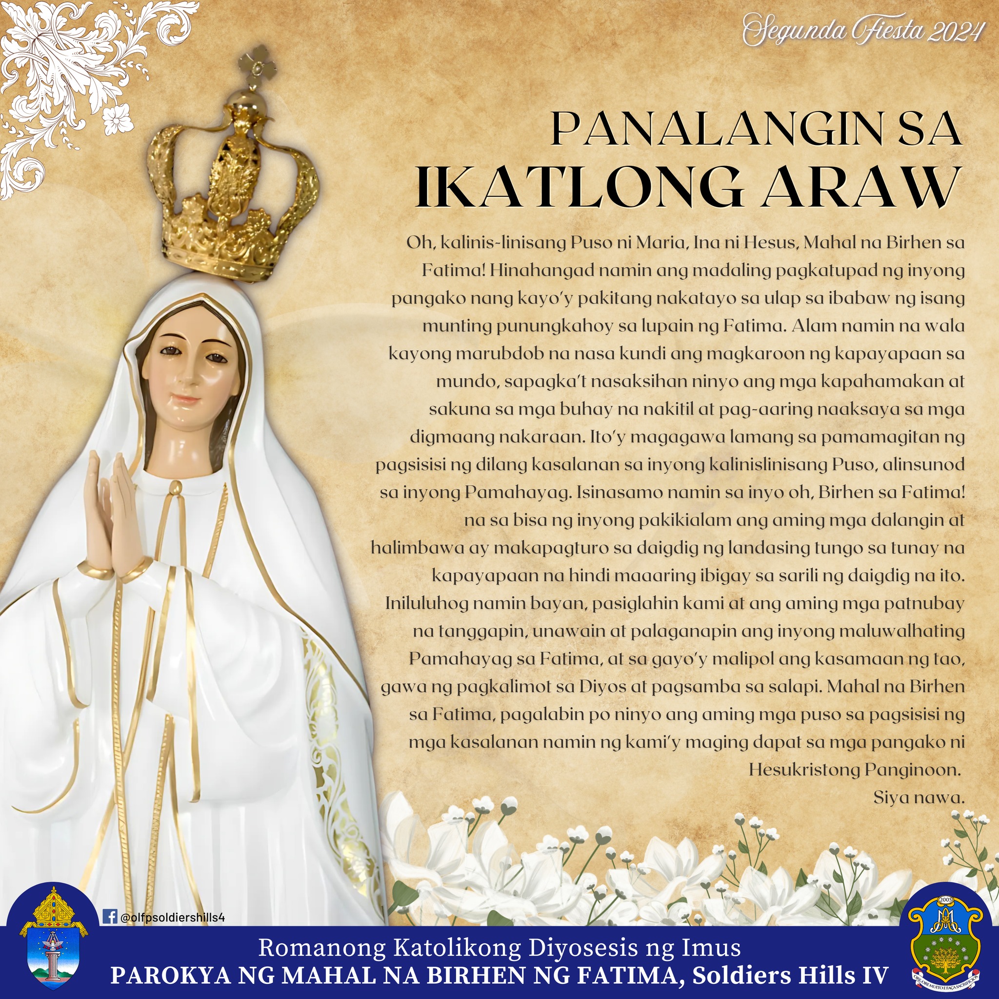 Our - 𝐈𝐊𝐀𝐓𝐋𝐎𝐍𝐆 𝐀𝐑𝐀𝐖 𝐍𝐆 𝐍𝐎𝐁𝐄𝐍𝐀𝐑𝐘𝐎 𝐏𝐀𝐑𝐀 𝐒𝐀 𝐊𝐀𝐏𝐈𝐒𝐓𝐀𝐇𝐀𝐍 𝐍𝐆 𝐌𝐀𝐇𝐀𝐋 𝐍𝐀 𝐁𝐈𝐑𝐇𝐄𝐍 ...
