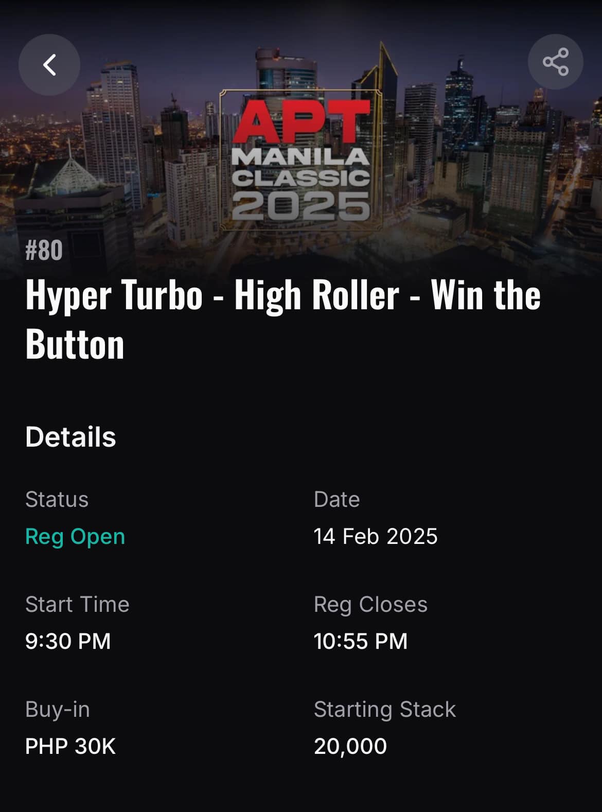 Pokerzeed - ขายหุ้นทัวร์ Hyper Turbo Win the Button HR... | Facebook