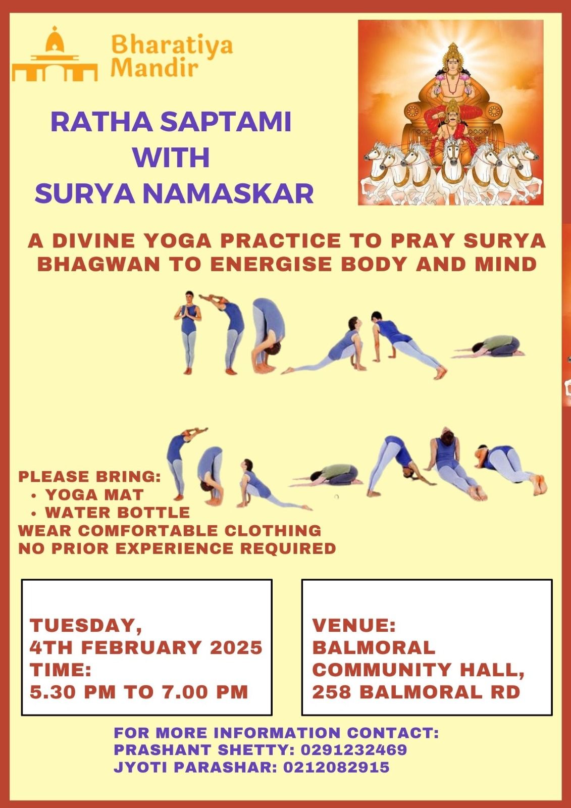 Bharatiya - Celebrate the auspicious Ratha Saptami with Surya Namaskar ...