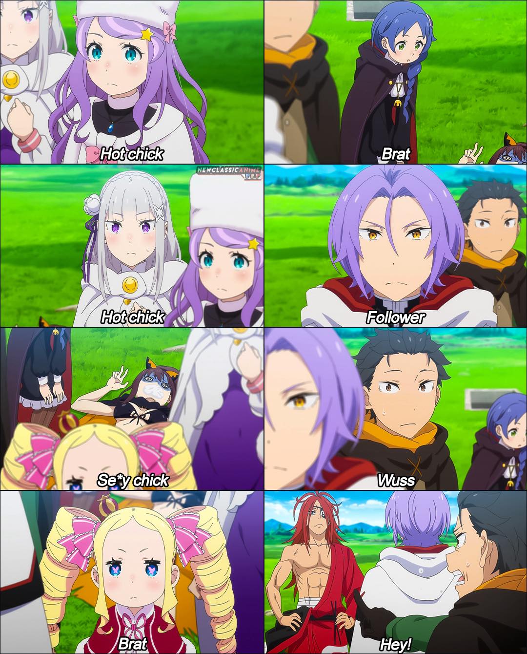 Team Subaru in a nutshell . Re:Zero Starting Life in Another World