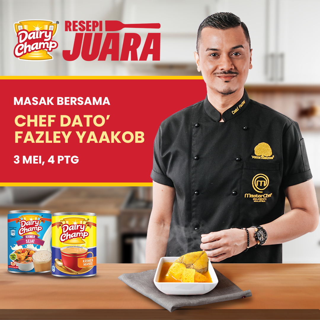 Dairy Champ Malaysia - Siapa geng SELALU masak Pajeri Nanas? Chef Dato ...
