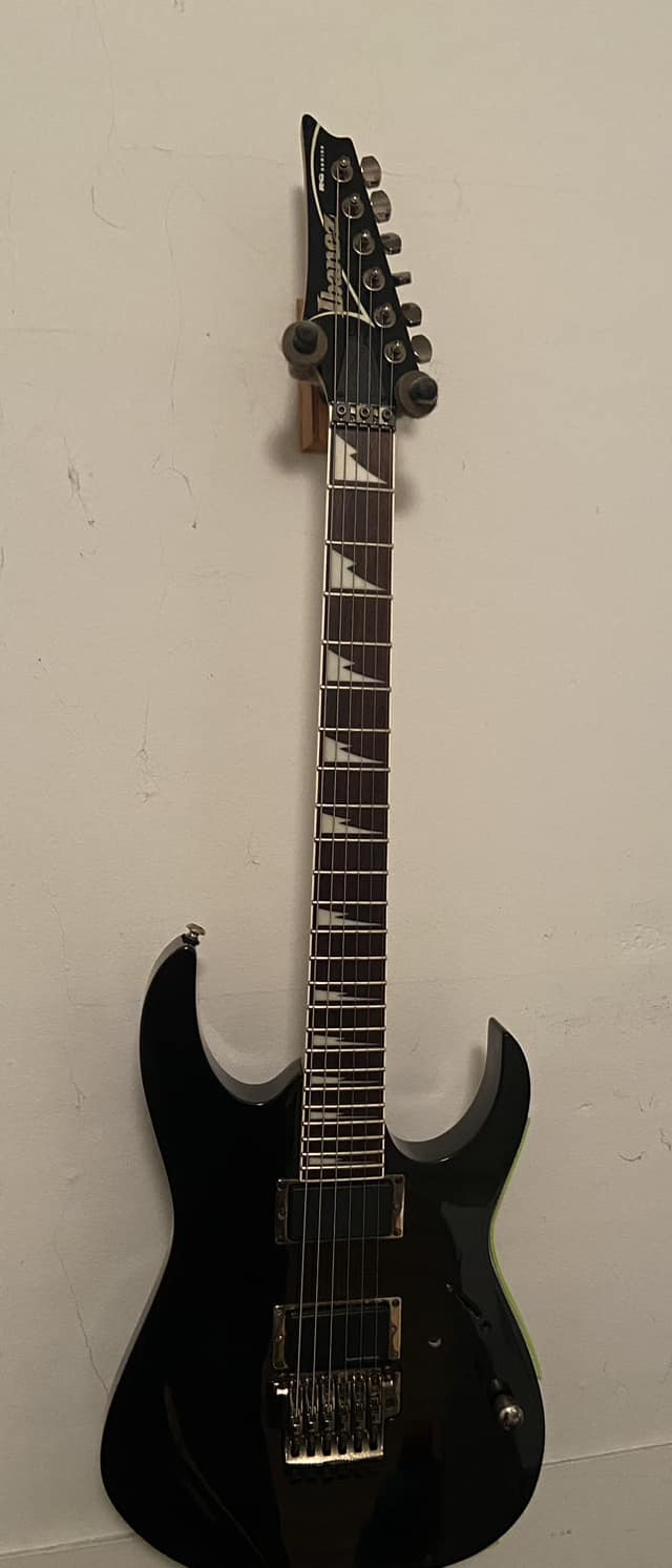 RGR320EX, my cheapest guitar. Really good fun too play also has