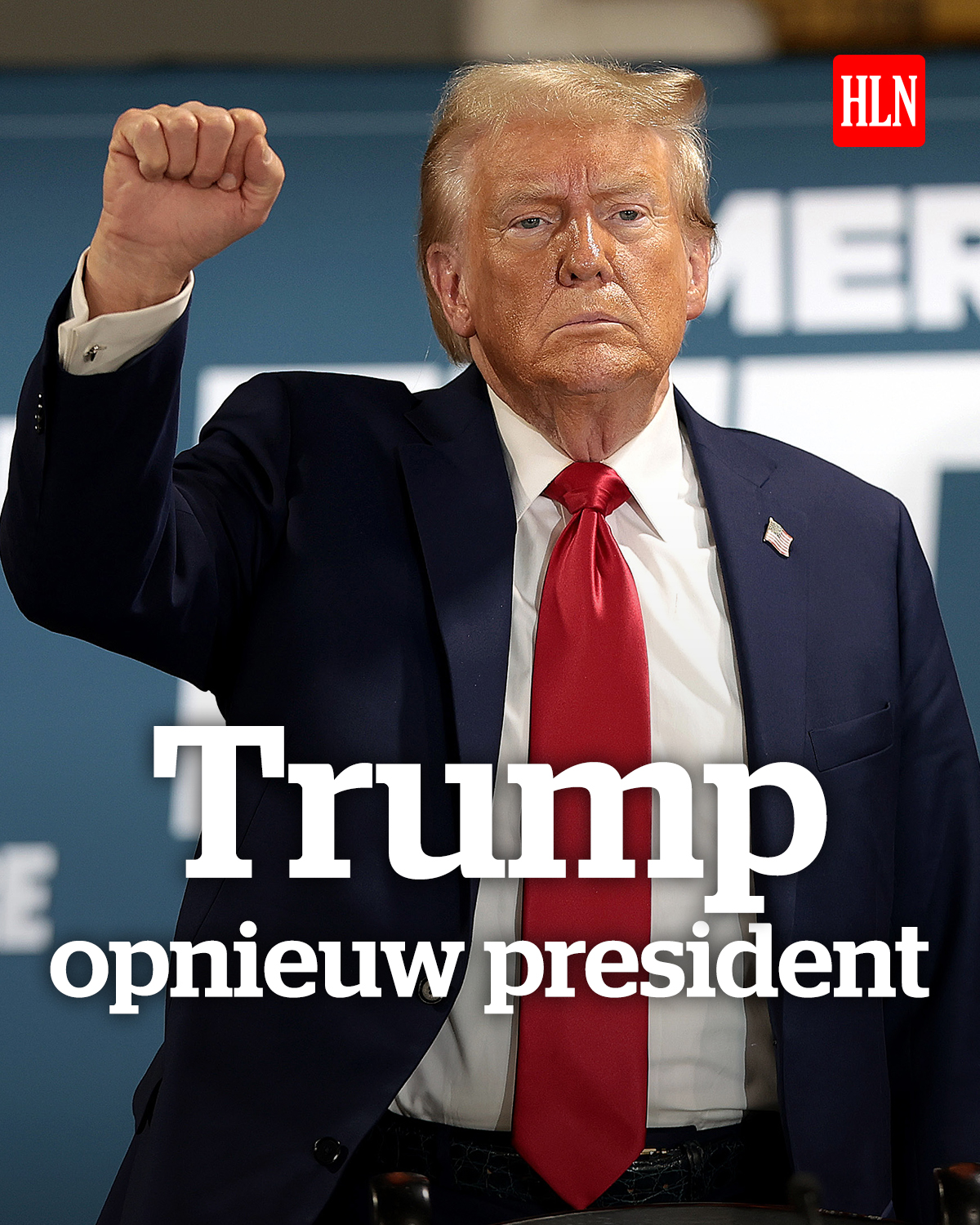 HLN.be - Het is officieel: Donald Trump keert terug naar...