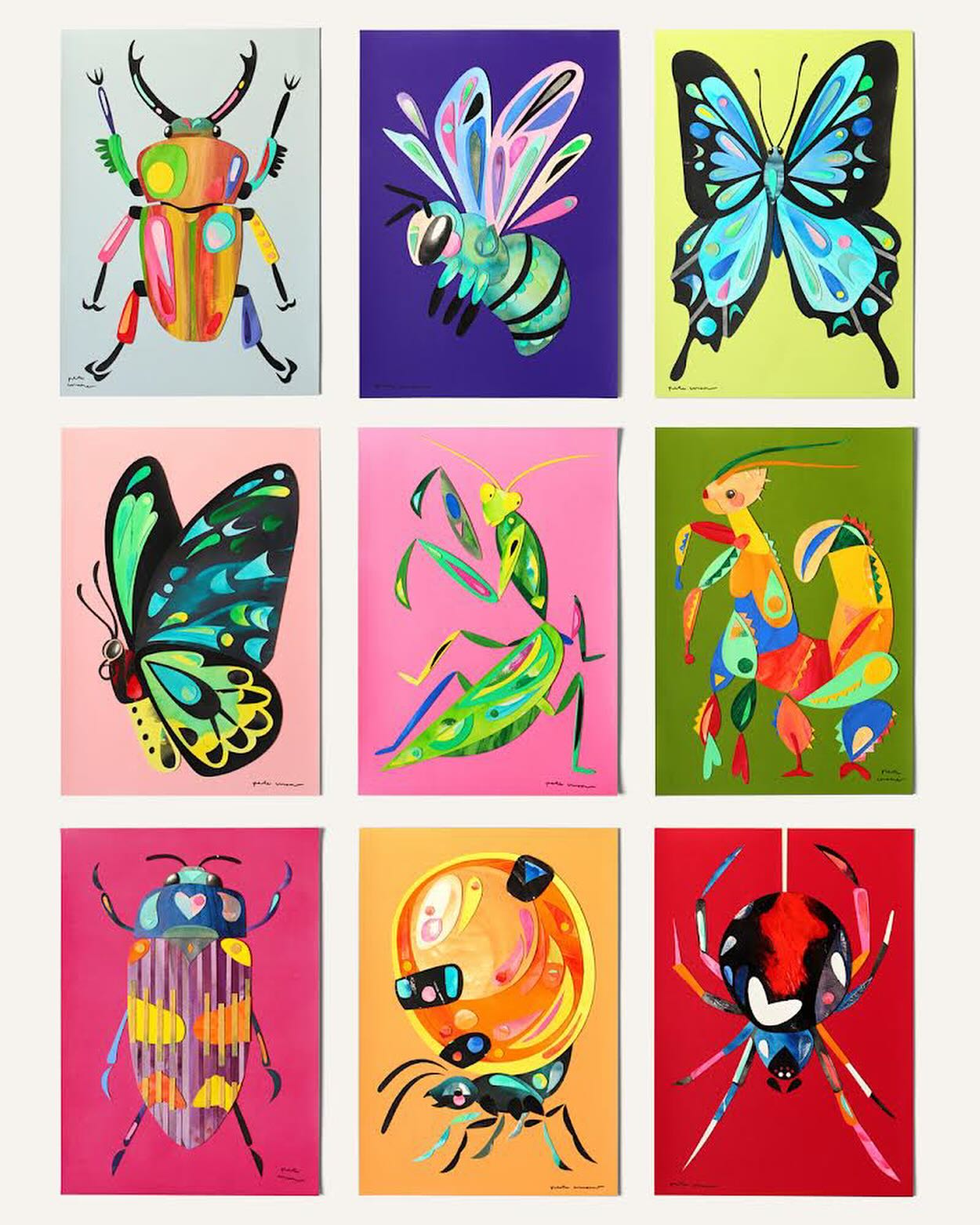 Pete Cromer - ‘Insects of Australia’ 🦋🐛🐞🐜🐌 20 new original... | Facebook