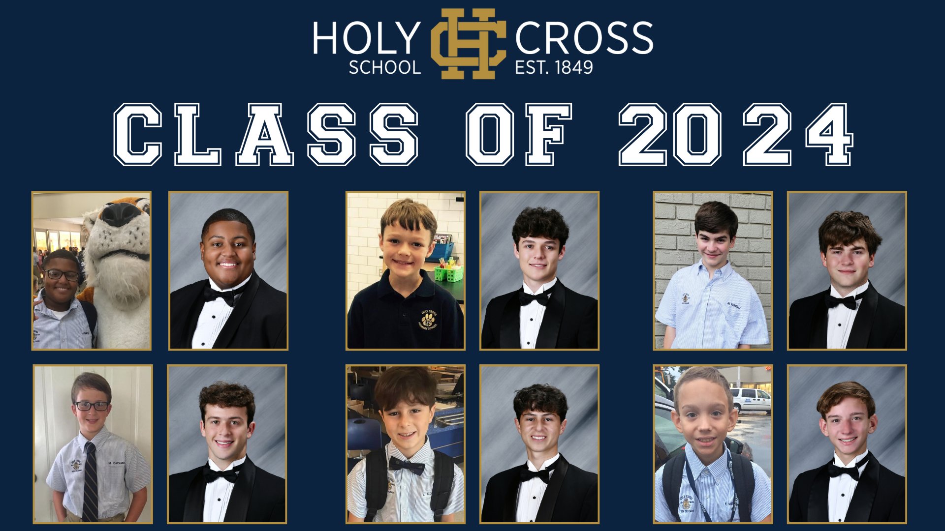 ~Boys to Men~ Some began with us in... - Holy Cross School | Facebook