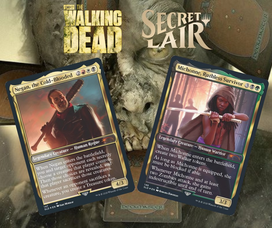 Magic The Gathering The Walking Dead secret lair drop