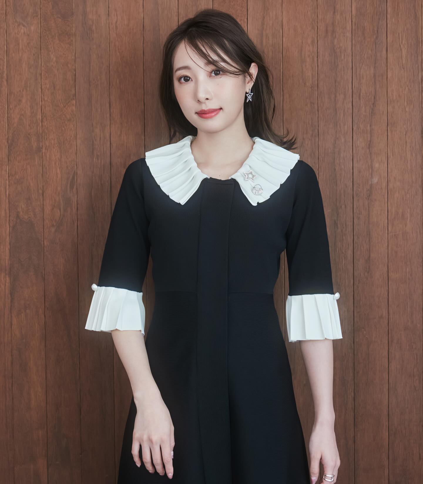 エムマーリエルカセット MMaglielecassett 冨張愛さんコラボ - ひざ丈 