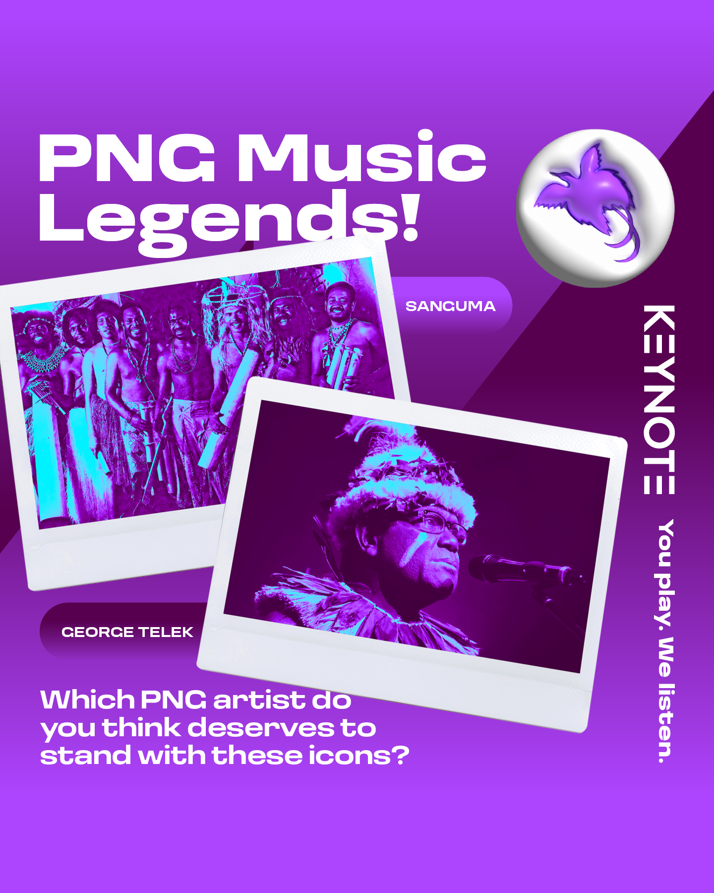 Keynote - Remembering the legends of PNG music who’ve helped put our ...