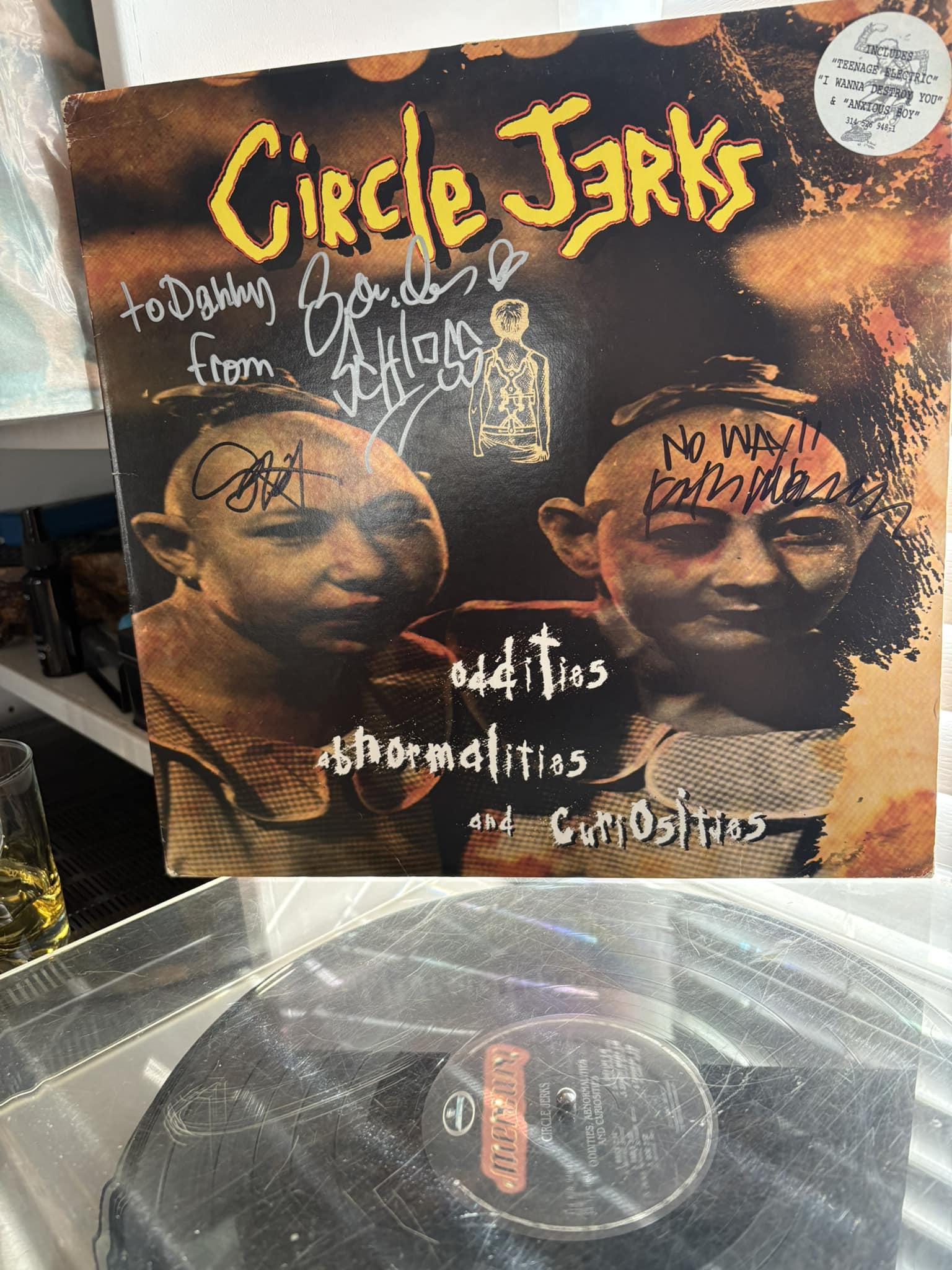 Circle Jerks Golden Shower of Hits vinyl record review