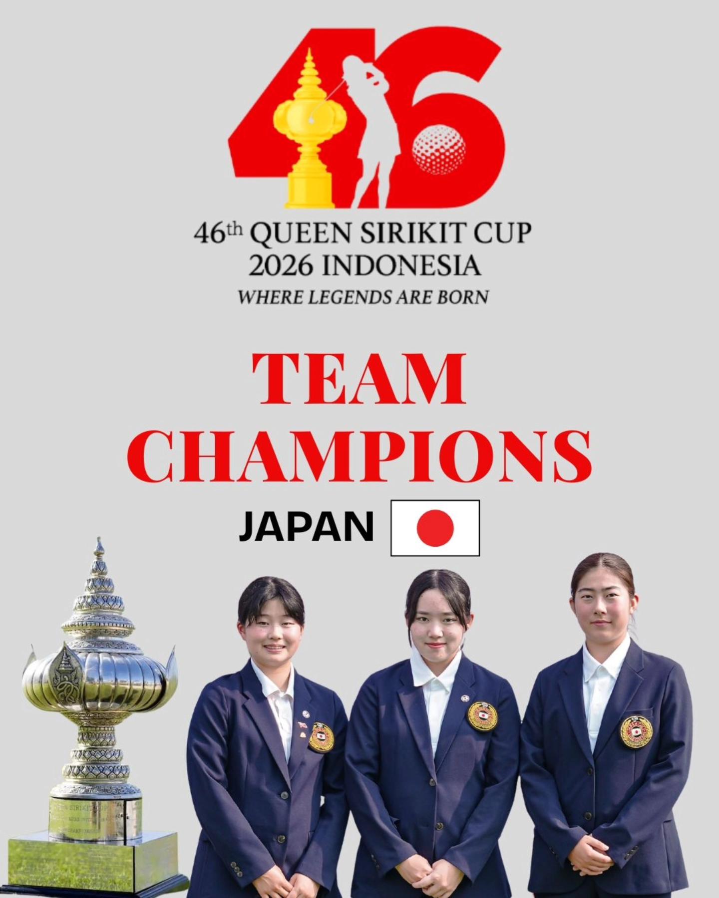 Japan withstood a late Korean surge to claim a one-stroke triumph