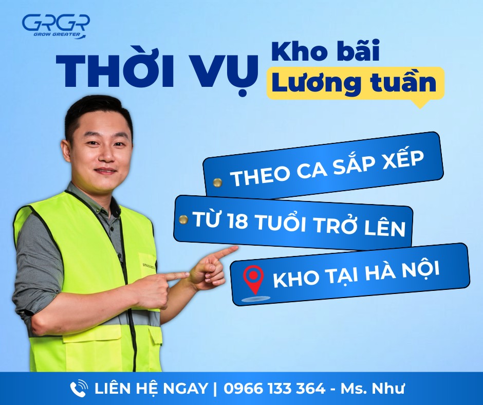 Grow Greater - GRGR - Cung Ứng Nhân Sự | Thủ Đức