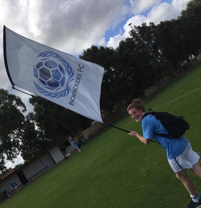 Maria was the latest Lassie to sit... - Backpackers FC Ladies | Facebook