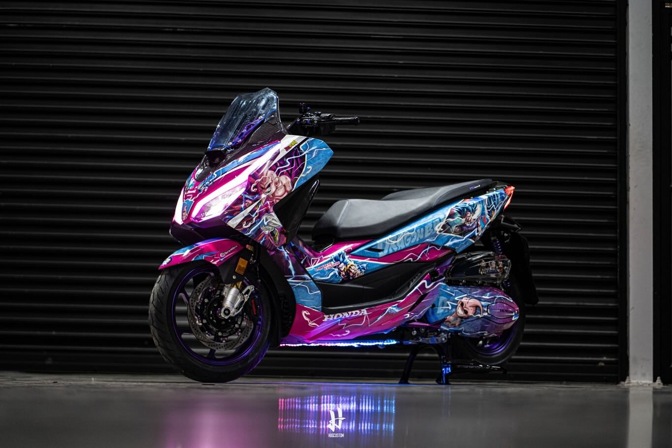 HONDA WAVE 110 hentai decals design!