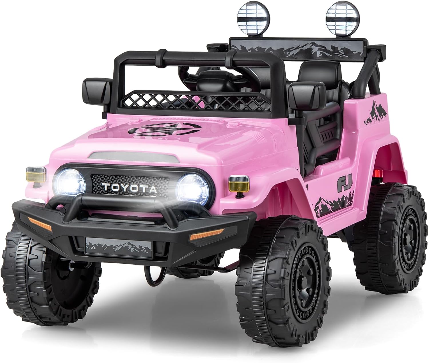 Family Outlet - 🤩Camión eléctrico HONEY JOY Toyota FJ rosa... | Facebook