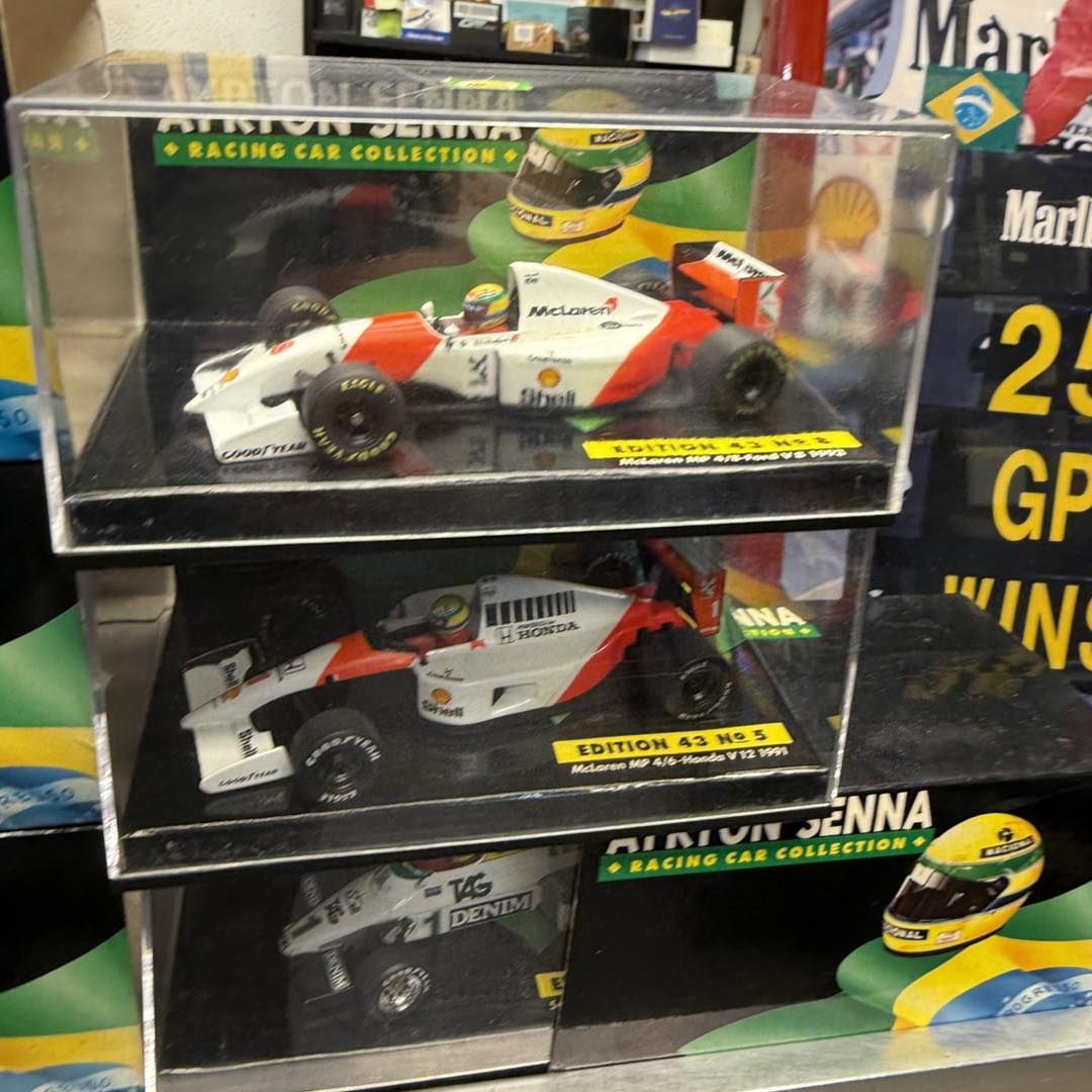 ミニカー Ayrton Senna Racing Car Collection AFX22112 - Limited