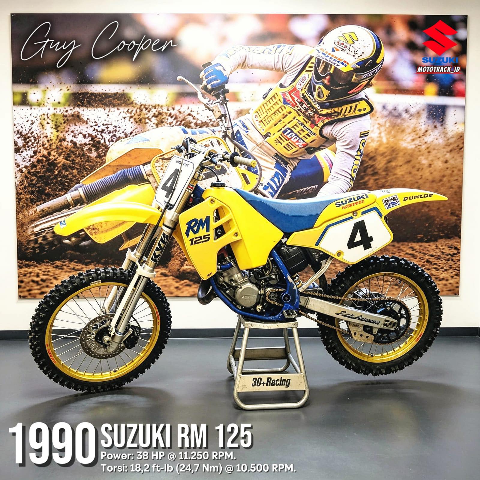 Roger DeCoster stoked with Broc Hepler and Ricky Carmichael for