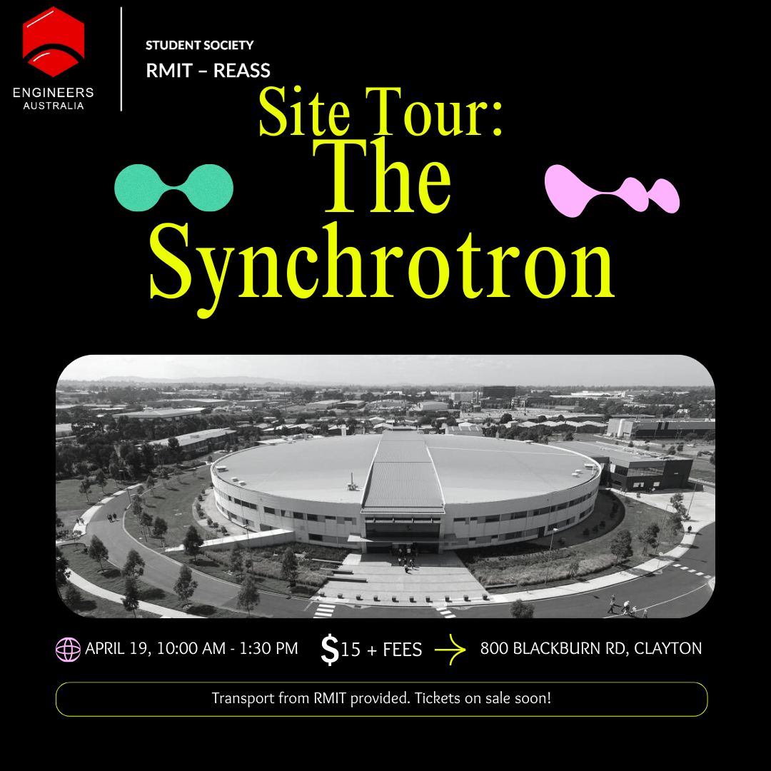 RMIT - 🔬Dive into Innovation at the Australian Synchrotron! 🔍Attention ...