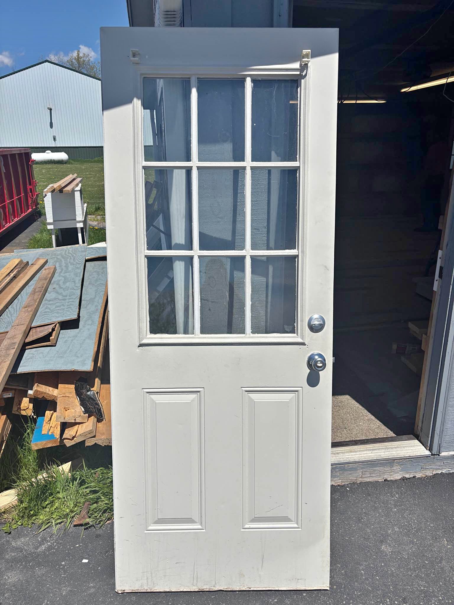 Exterior Door 32” x 80” - Storage Sheds - Clarkson, New York | Facebook