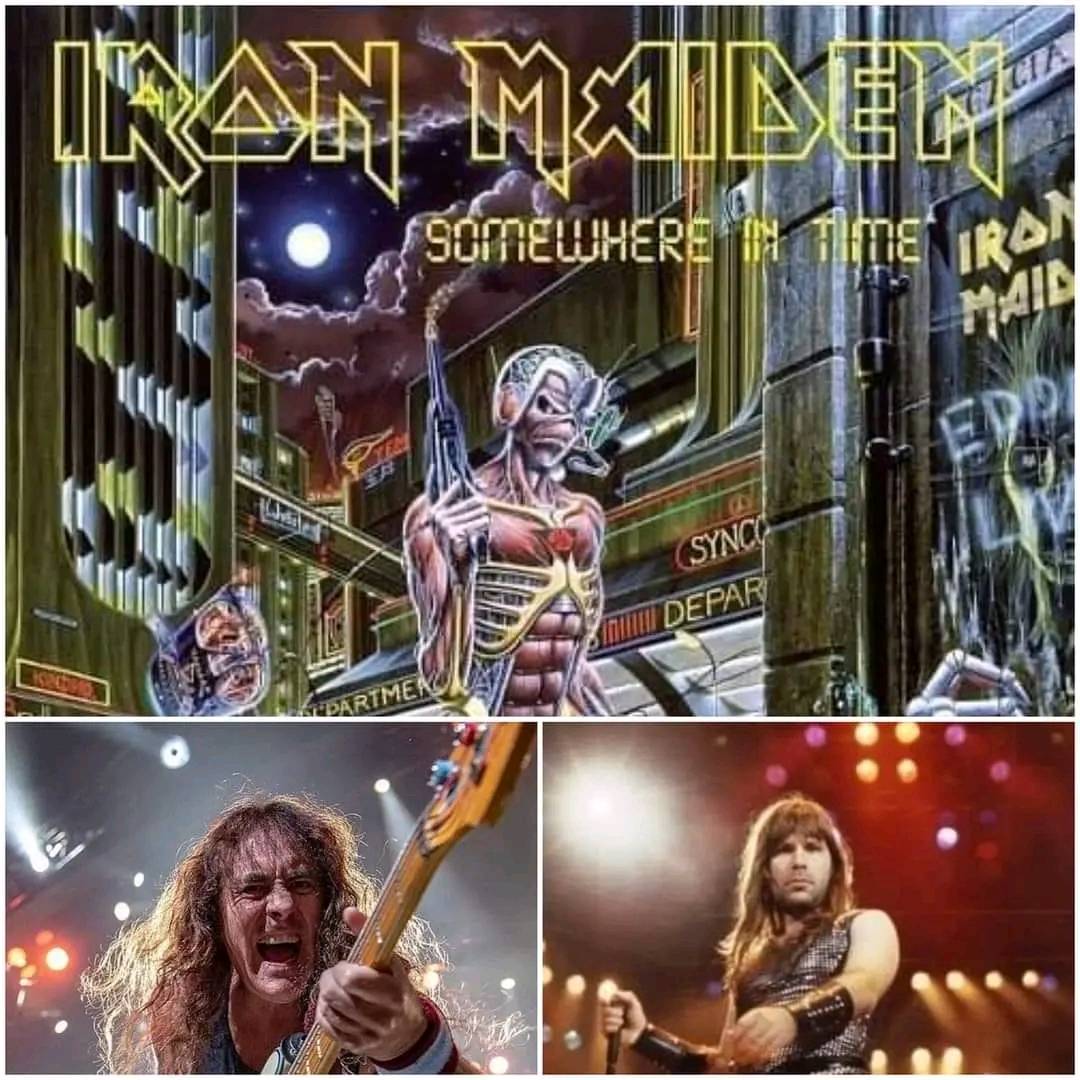 Iron Maiden - Somewhere in Time Released on Sept. 29, 1986