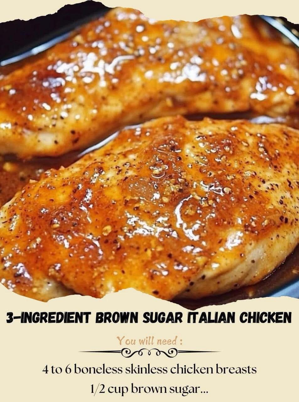 chicken with italian dressing packet and brown sugar Easy 3-ingredient recipe The Fashion Bible Mermaid Lace Boho Wedding Color:#3-Dark Magenta