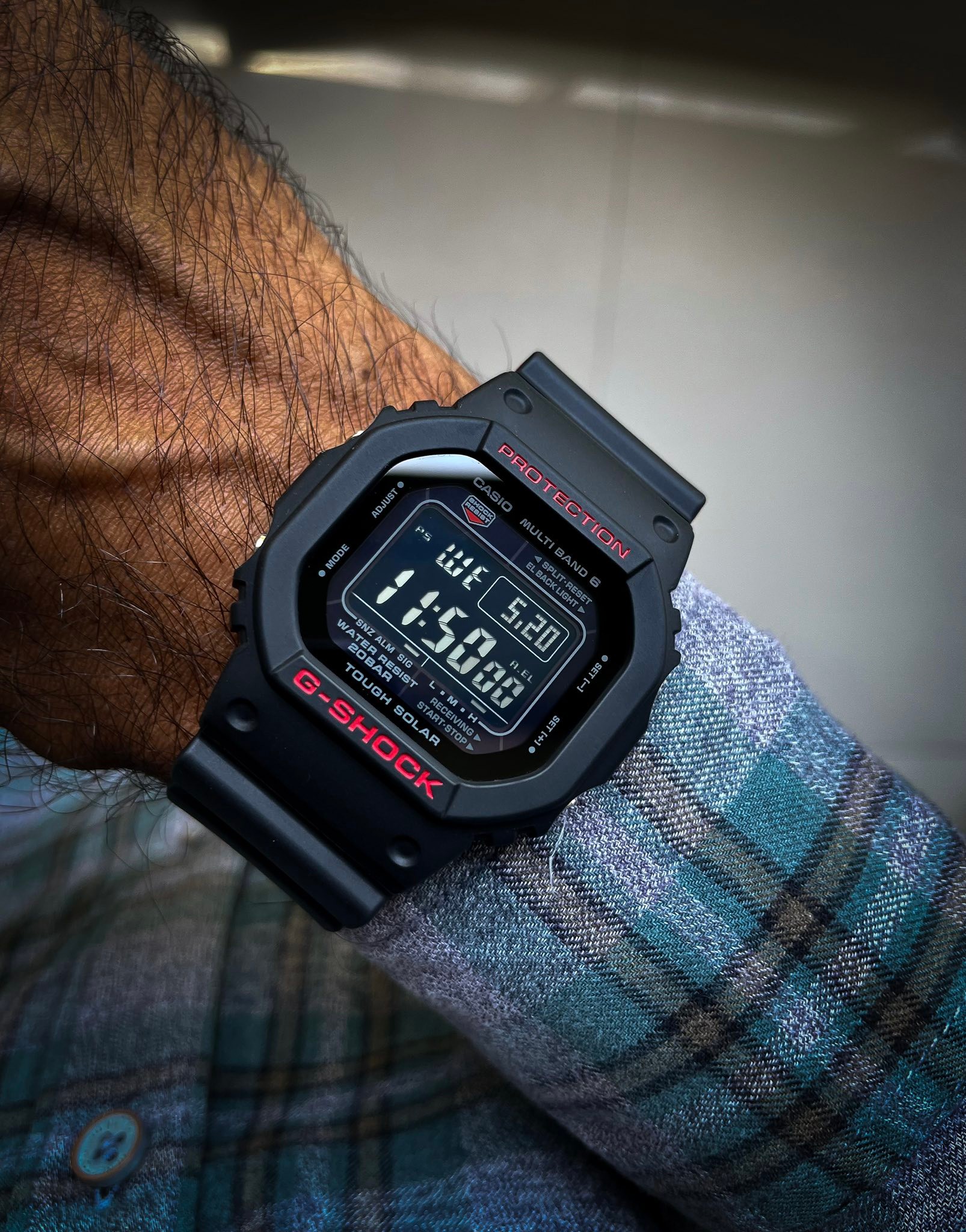 GW-5000HR-1 ⬛️? ាន្ т CASIO 0 MULT ITEOTIOON MIODE 出 部 