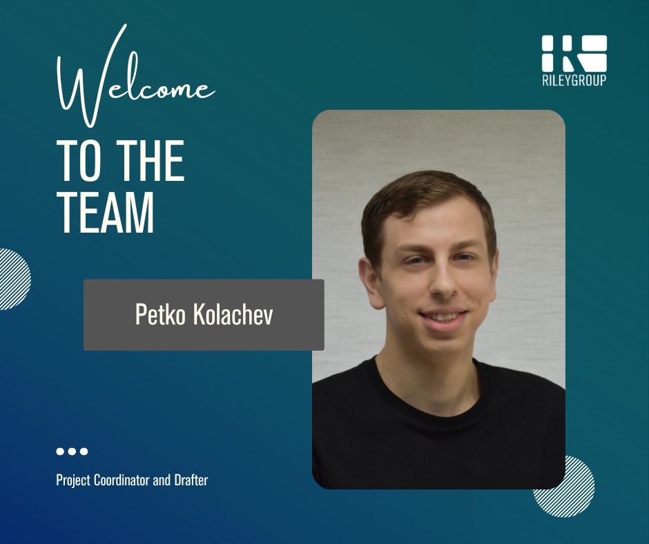 The Riley - Petko- We are excited to welcome you to the RGI Team! Petko ...