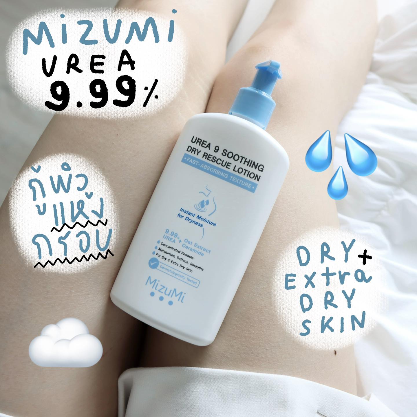 Khwankhong - 🧴รีวิว MizuMi Urea 9 Soothing Dry Rescue... | Facebook