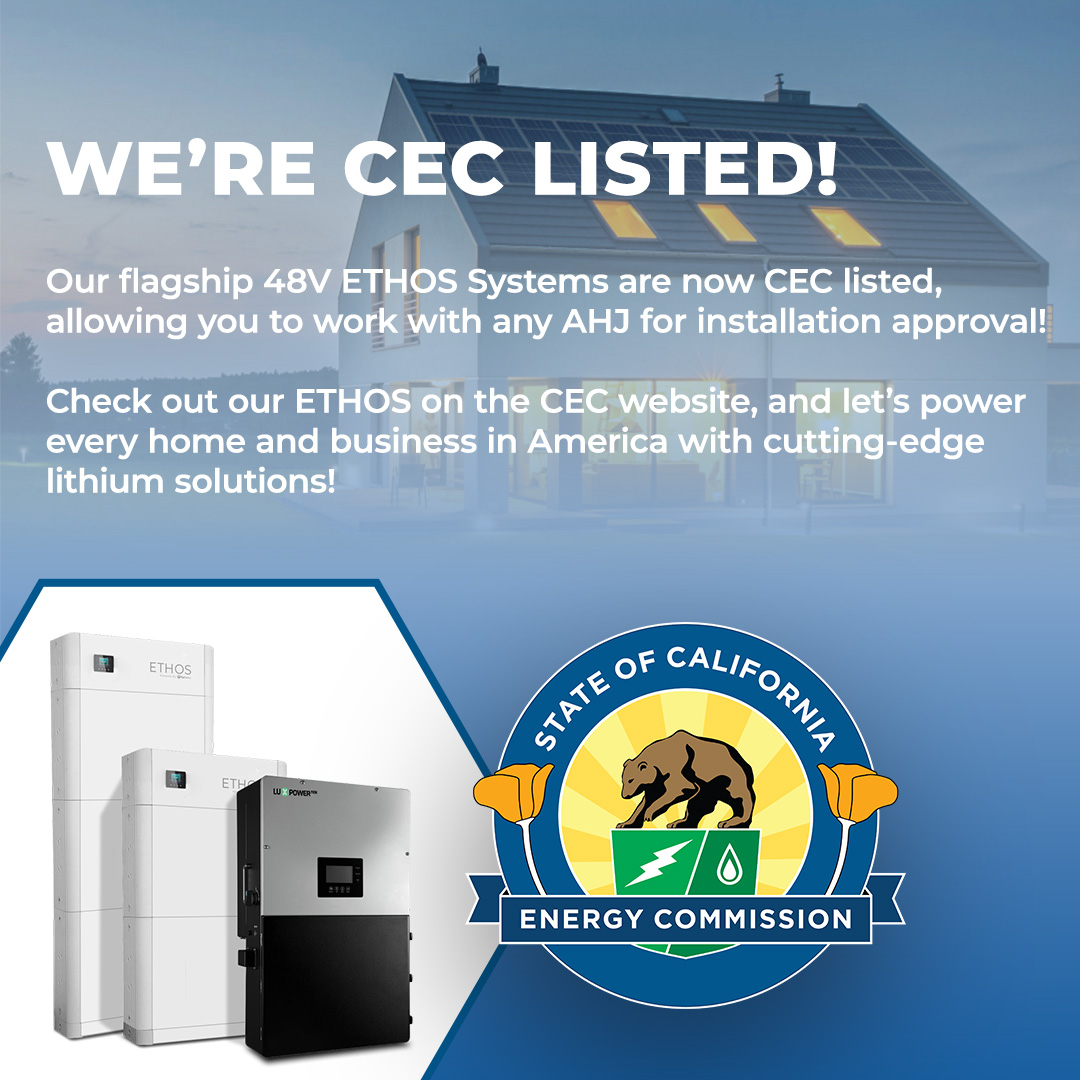 BigBattery - Our ETHOS Power Systems are now listed on the... | Facebook