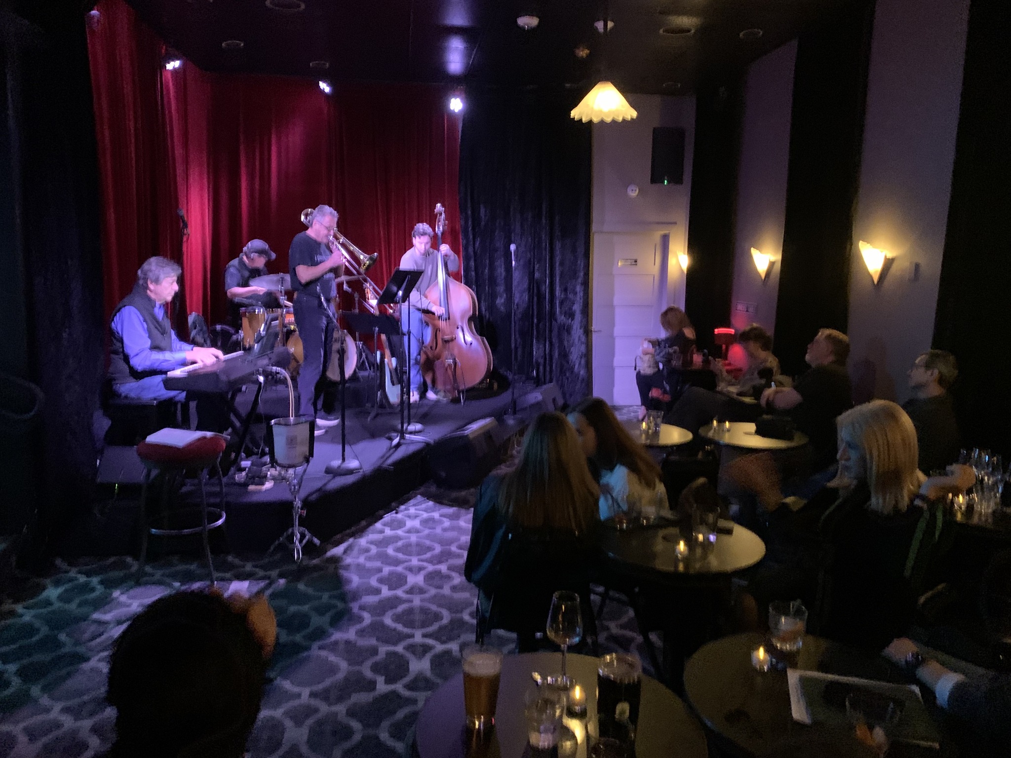 Mid-week unwind at the historic Balcony Club