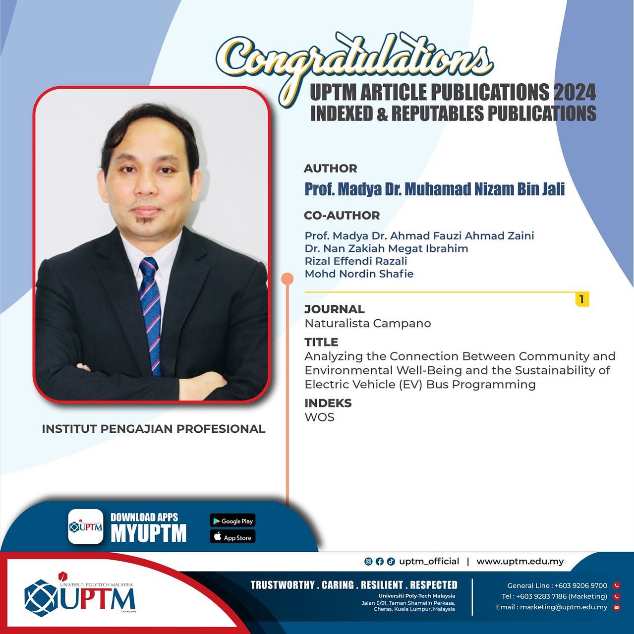 Congratulations to... - Universiti Poly-Tech Malaysia - UPTM | Facebook