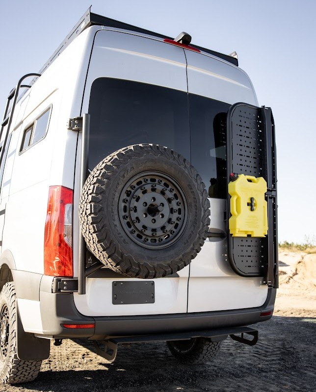 The Sprinter Rear Door Platform is... - Flatline Van Co. | Facebook